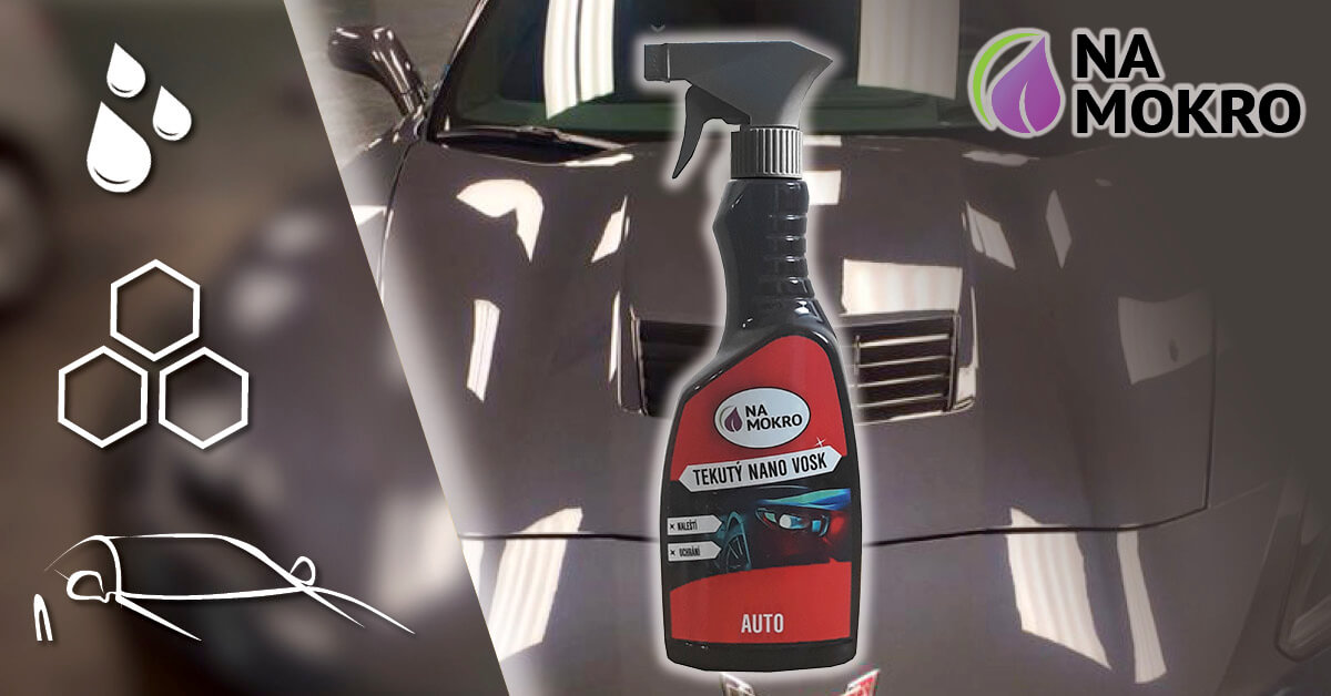 Tekutý nano vosk na auto 500 ml - leštěnka na auto